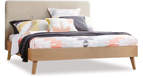 Copenhagen Slat Bed Frame & Headboard - Queen Copenhagen Slat Bed Frame & Headboard - Queen